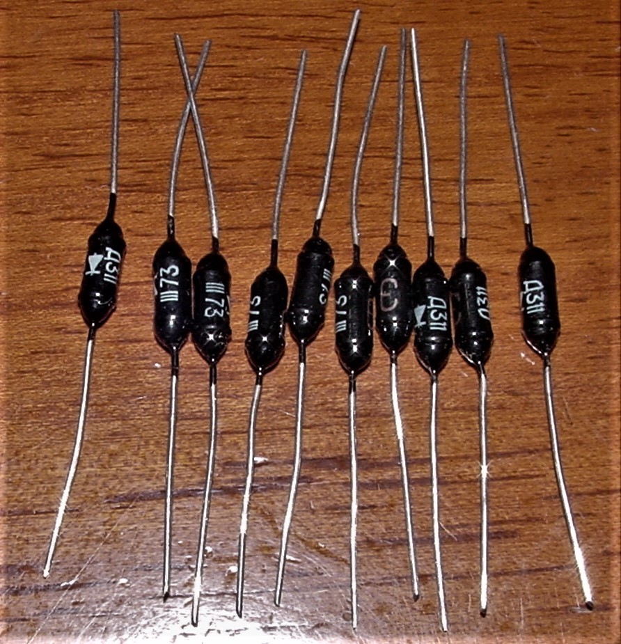 【新品】点接触型ゲルマニウムダイオード 松下 OA95 10本セット の落札情報詳細| ヤフオク落札価格情報 オークフリー