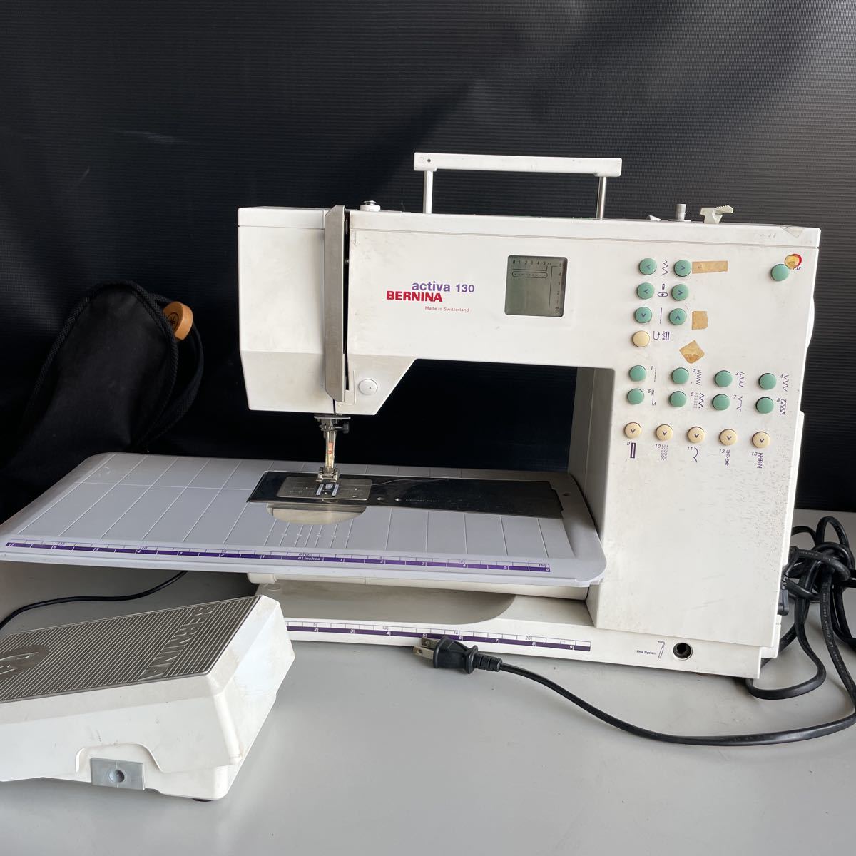 ❤️動作品★高級ミシン★ベルニナ★アクティバ１３５★付属品あり ❤️動作品☆高級ミシン☆ベルニナ☆アクティバ135☆付属品あり
