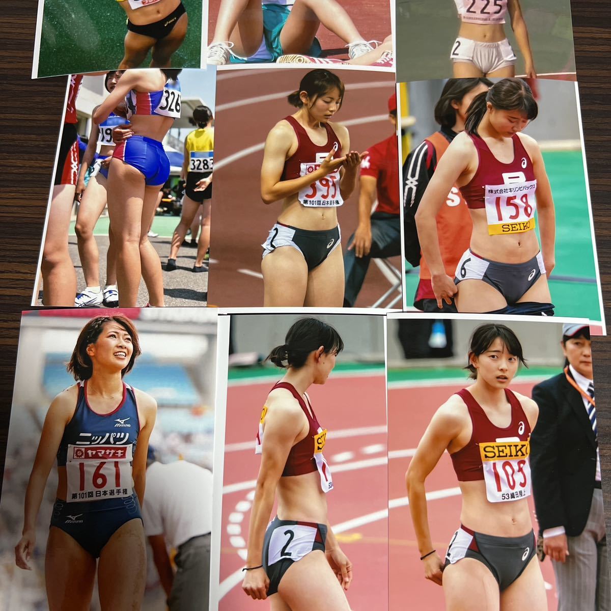 ミズノ MIZUNO 大学女子陸上 レーシングブルマ 日本製 (Size.L)