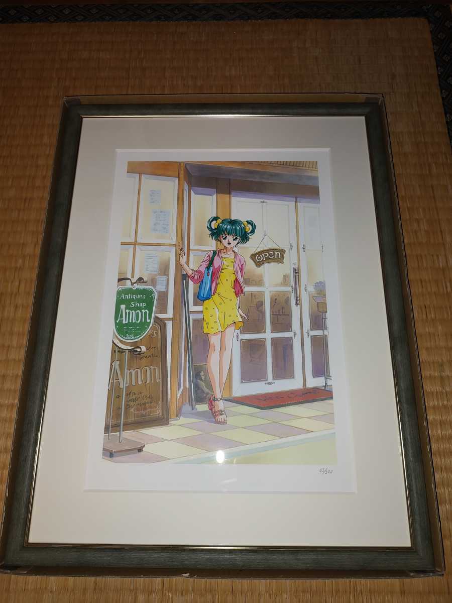 ときめきメモリアル フレーム付き リトグラフ 虹野沙希 【公式通販】