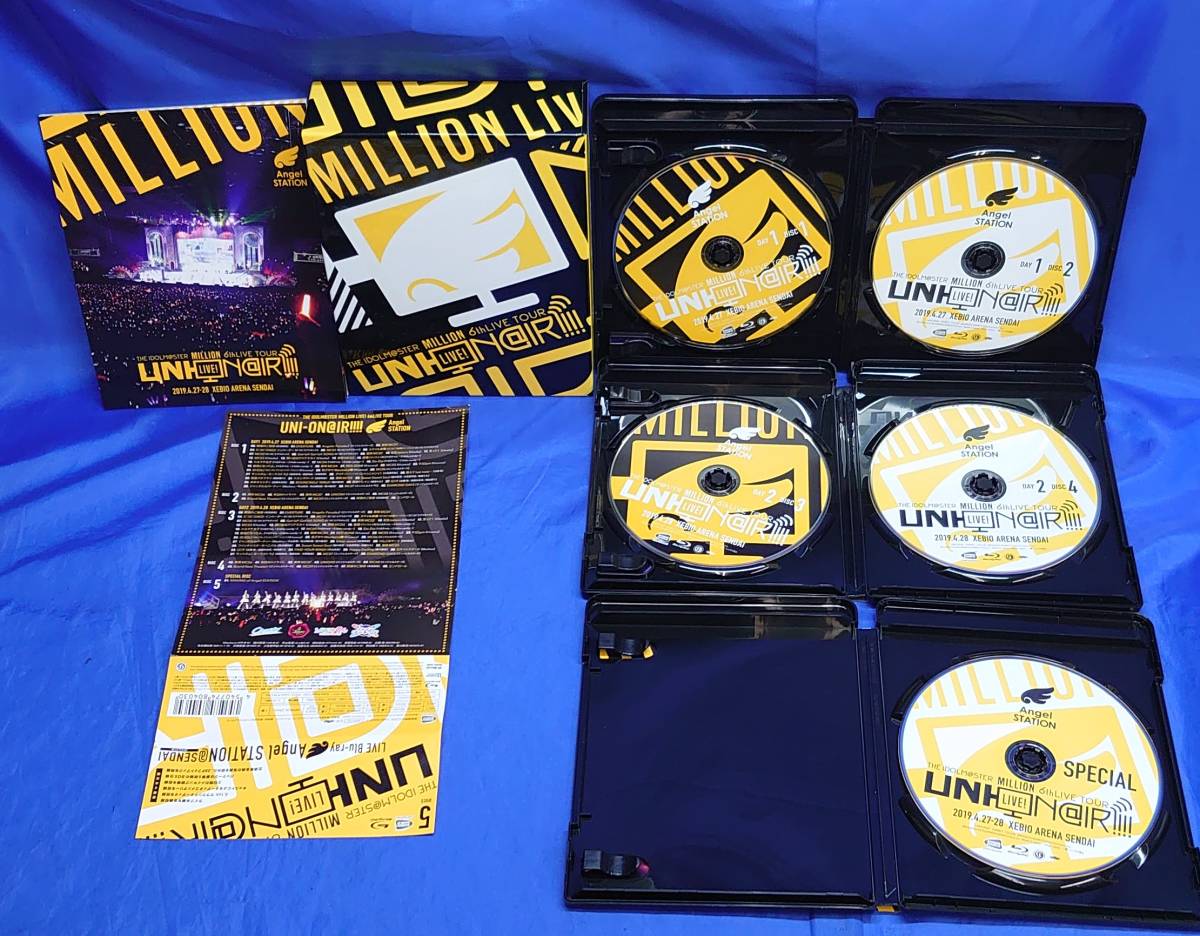 THE IDOLM@STER 6thLIVE@SENDAI【新品未開封】 THE IDOLM@STER MILLION LIVE! 6thLIVE TOUR Angel STATION