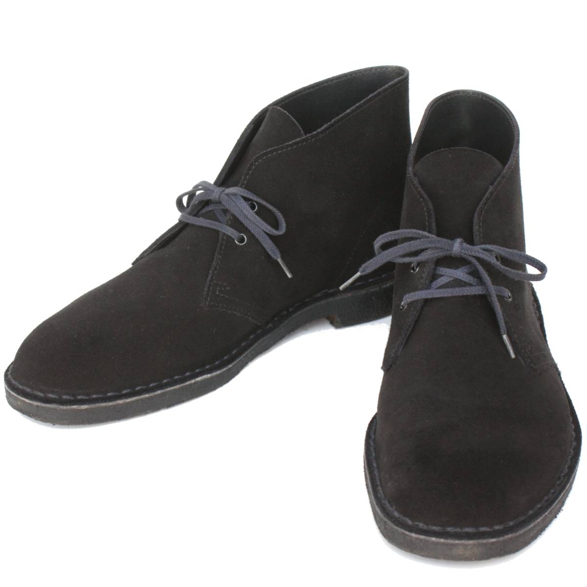 【目立った傷や汚れなし】(21567)美品ClarksクラークスMADE IN ENGLANDデザートブーツUK8 US8 (チャッカブーツ