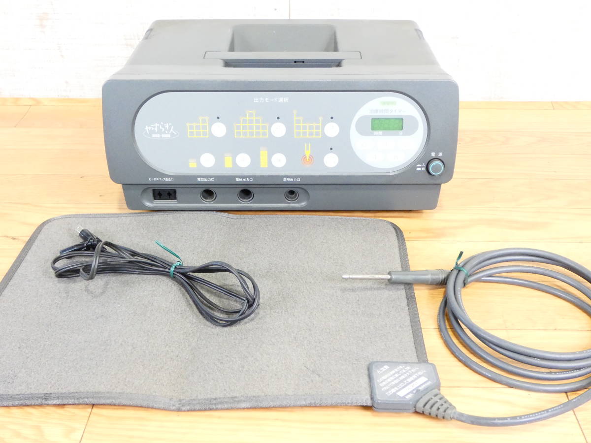 動作確認済 やすらぎ人 バイオトロン BIOS-9000 楽天市場】バイオトロン BIOS 9000 やすらぎ人 電位治療器【中古】7年