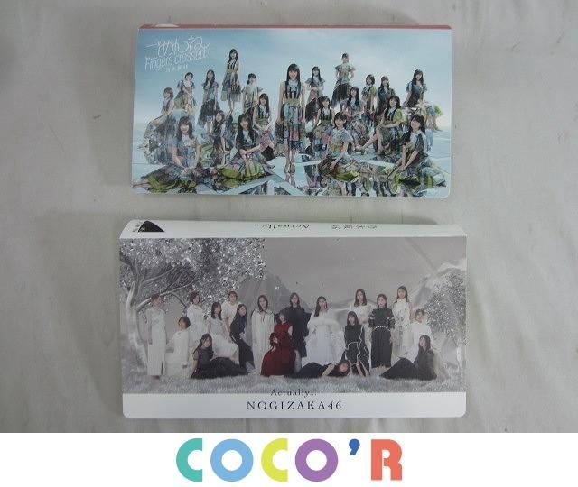 【やや傷や汚れあり】【同梱可】良品 アイドル 乃木坂46 Actually ごめんね Fingers crossed フォトアルバム 2点