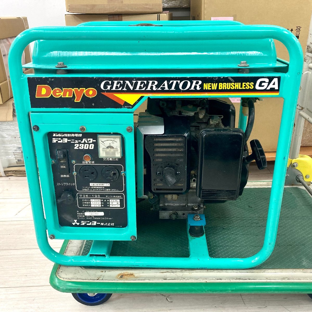 Denyo GENERATOR GA-2305 デンヨー ニューパワー 発電機