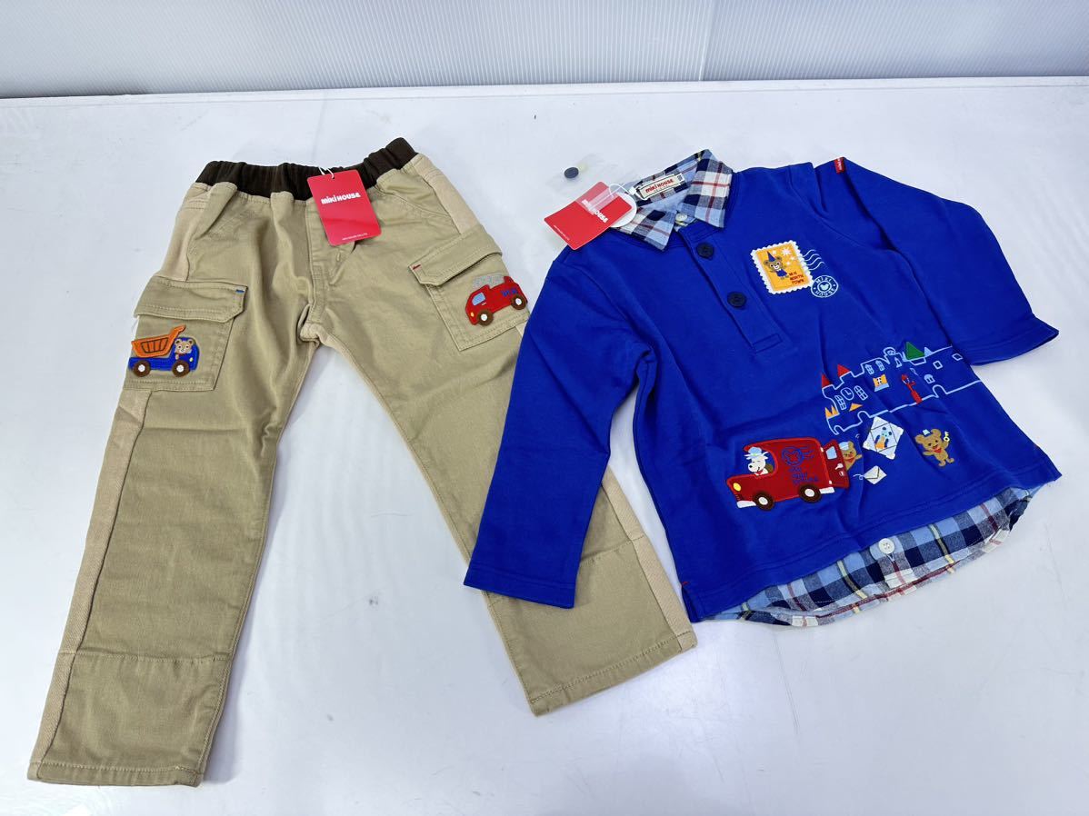 オールド MIKI HOUSE ミキハウス 水着 グレコ くまさん 100センチ