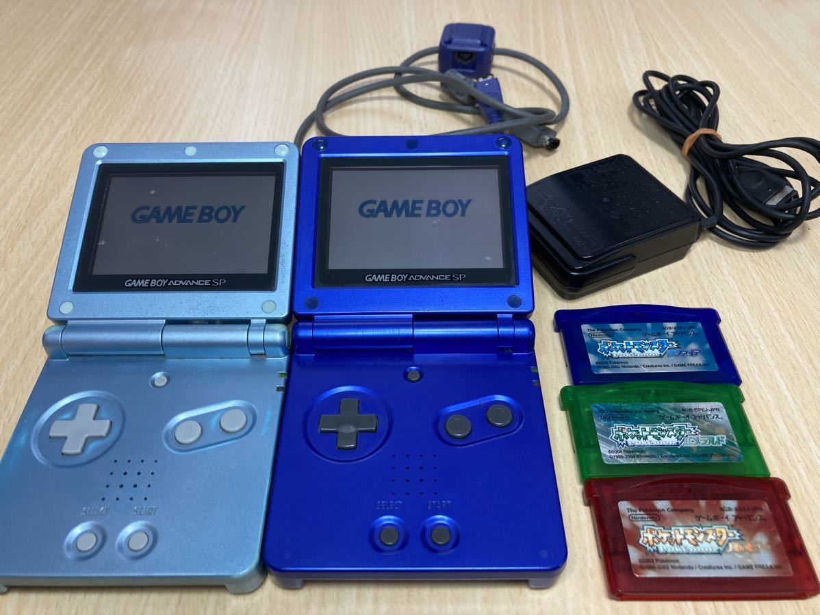 任天堂 ゲームボーイアドバンスSP 青 アズライトブルー（国内版
