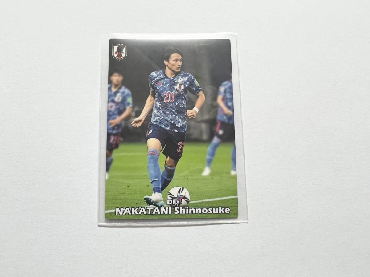 【未使用】【★新品未使用★】 Calbee カルビー SAMURAI BLUE 2022 サッカー日本代表チームチップスカード 中谷進之介 ...