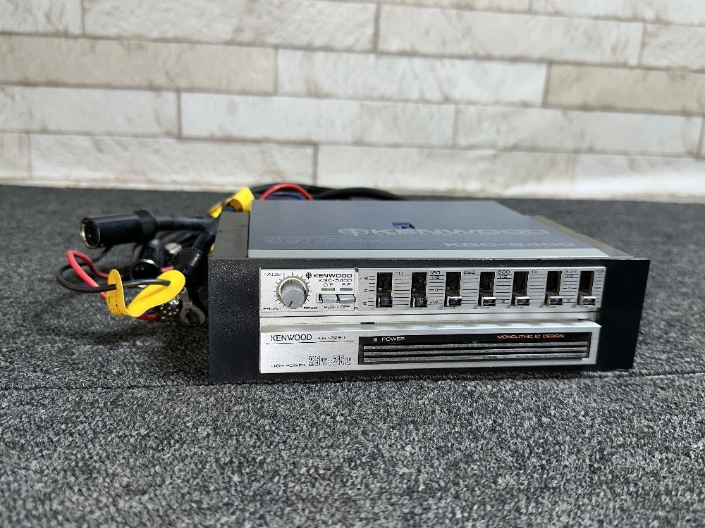 KENWOOD GE-900W グラフィックイコライザー ジャンク品