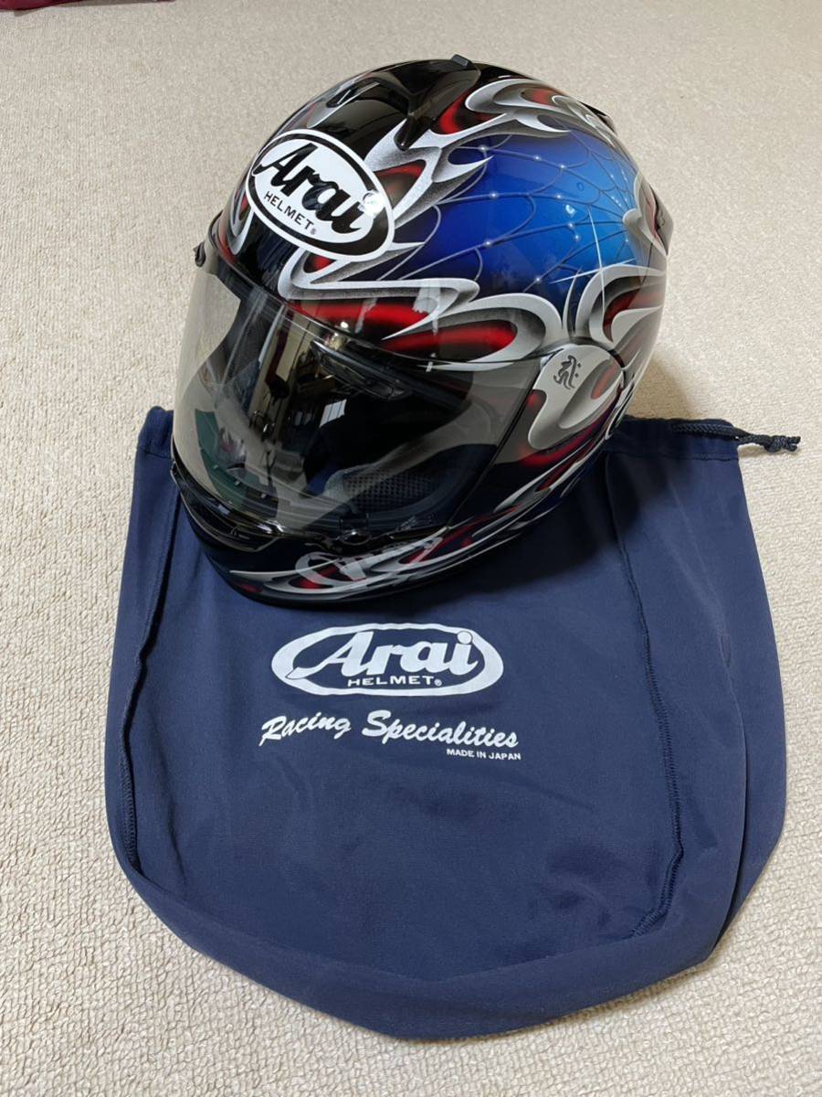 目立った傷や汚れなし】Arai アライ VECTOR SNELL フルフェイス