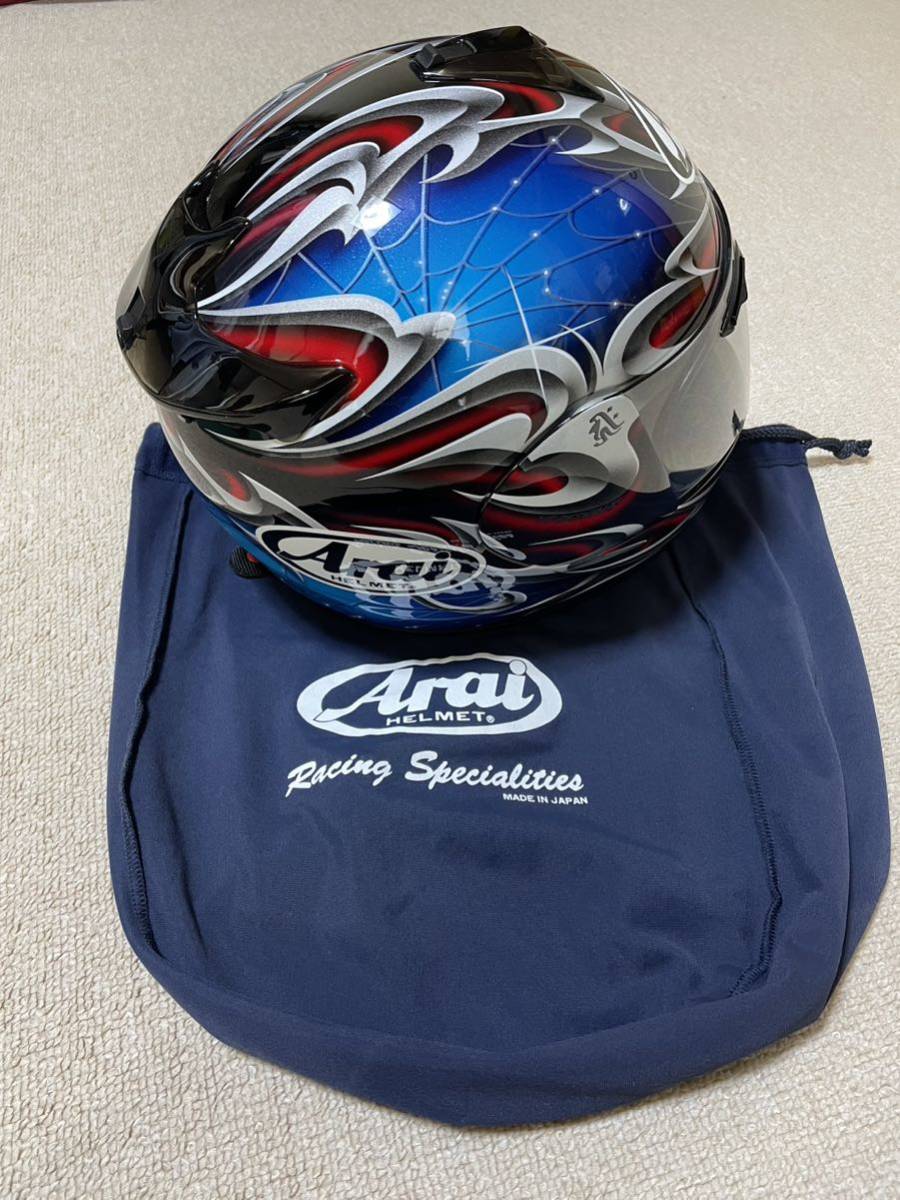 Arai フルフェイスヘルメット vector snell　59.6cm未満 目立った傷や汚れなし】Arai アライ VECTOR SNELL フルフェイス