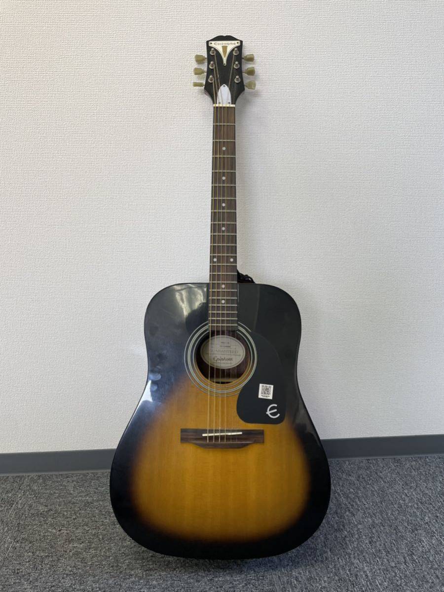 【傷や汚れあり】Epiphone アコースティックギター PRO1 VS 14111394686 楽器 ギター エピフォン 本体 kh01の