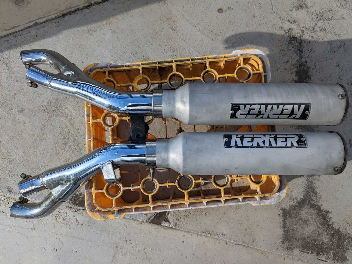 決まりました！V-MAX1200 kerker ｶｰｶｰ スリップオン マフラー 山形発