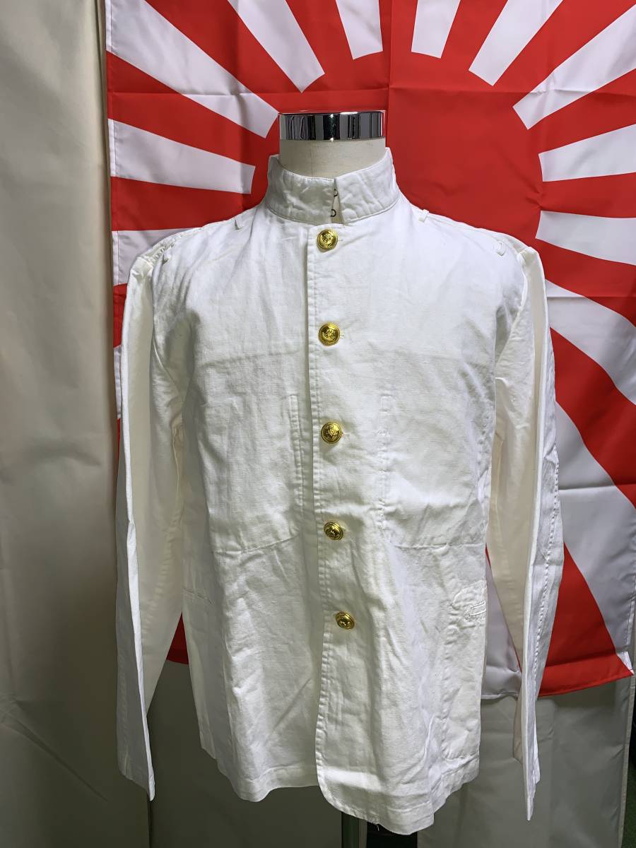 日本海軍兵用夏衣袴+襟飾二種軍装個人製作精密複製品