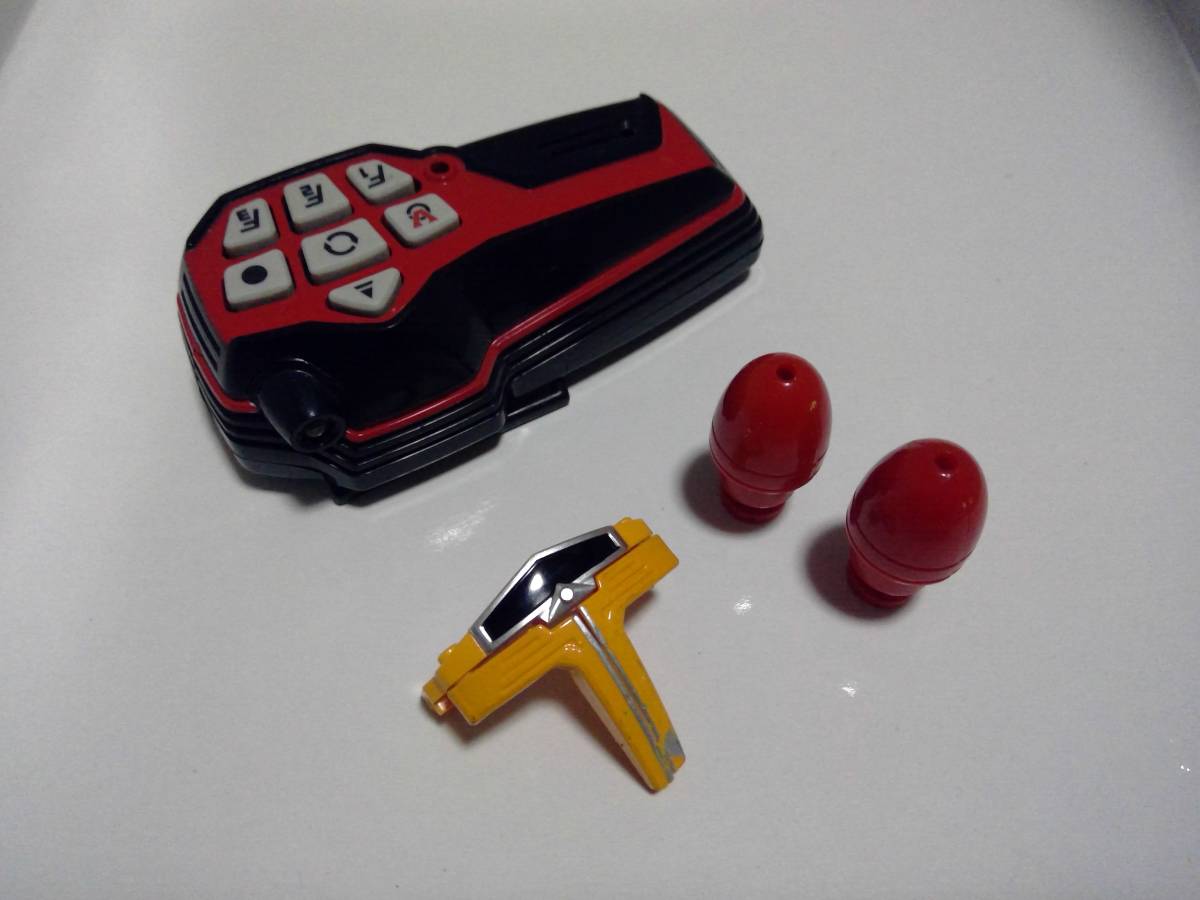 BANDAI - 未来戦隊タイムレンジャー ブイコマンダー DXブイレックスロボ付属品 ジャンク ジャンク品】未来戦隊タイムレンジャー DXブイレックスロボ ブイ