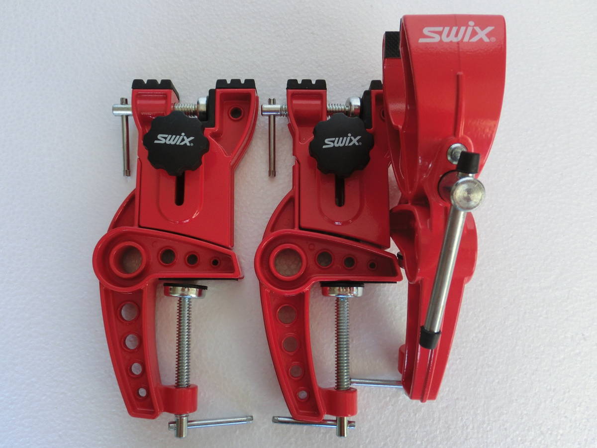 SWIX　スキー/スノーボード チューンナップ用品　バイス　3点止め SWIX スウィックス アルペンスキー チューンナップ スキーバイス