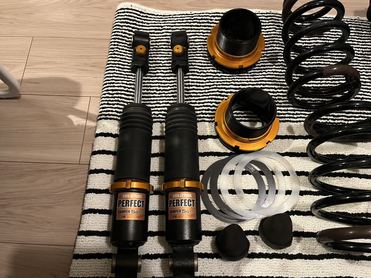 AXIS PERFECT DAMPER 5G アルファード20 フロントのみ