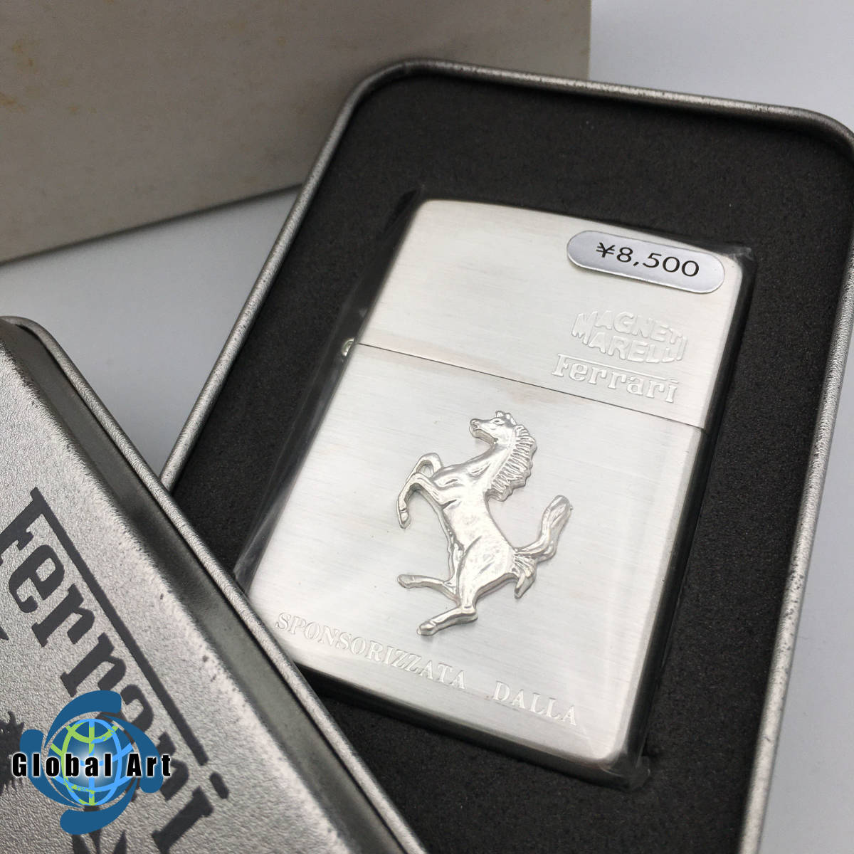 【未使用】Zippo Ferrari ジッポー ライター マニエッティ・マレリt Yahoo!オークション -「magneti marelli」(Zippo) (ライター)の