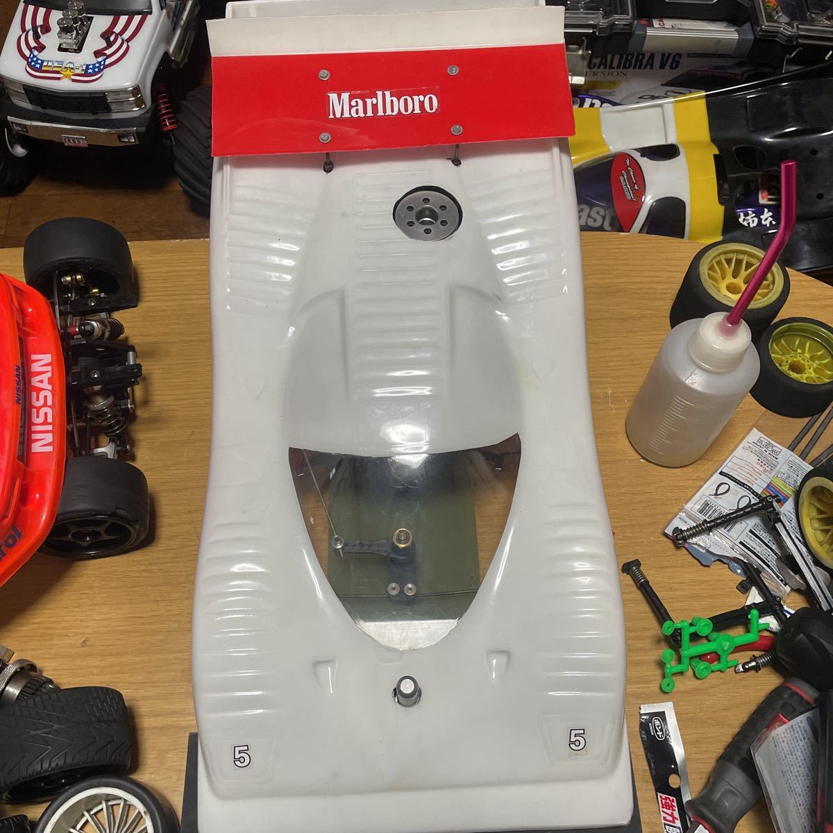 1/8 RC レーシングカー アルミ ホイール HGK エンジン TOYOTA ラジコン