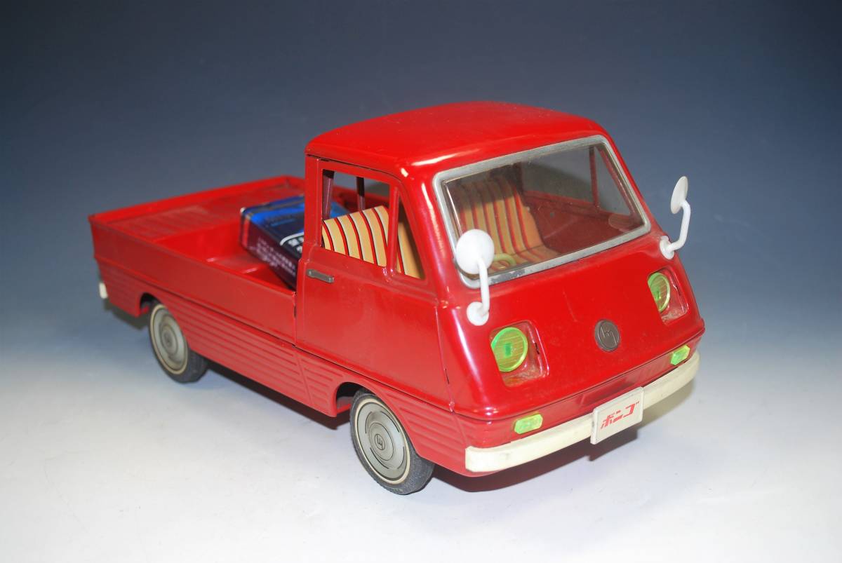 目立った傷や汚れなし】◇古いブリキの自動車 全長約320mm