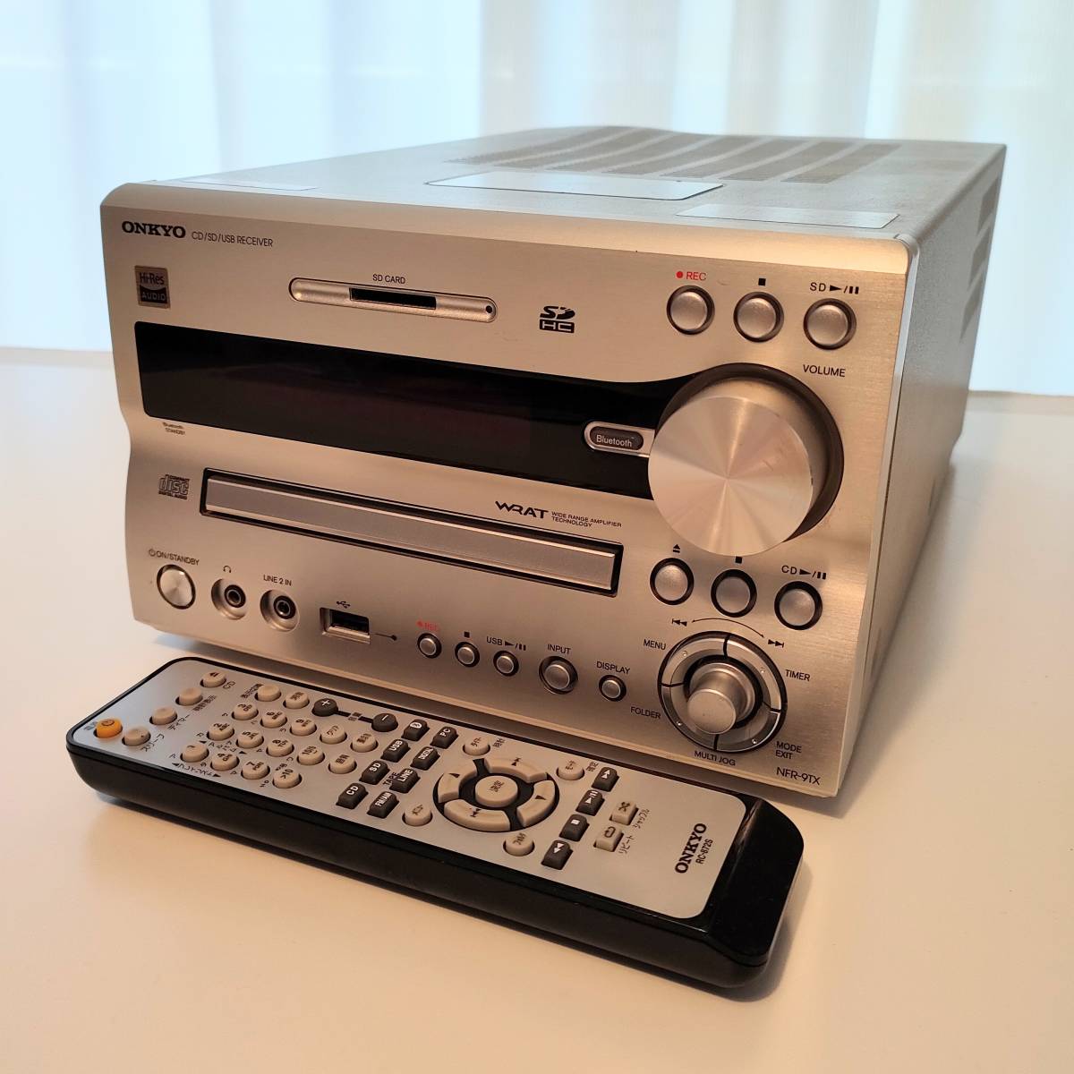 ONKYO CD/SD/USBレシーバー NFR-9TX(S) ONKYO NFR-9TX CD⁄SD⁄USB