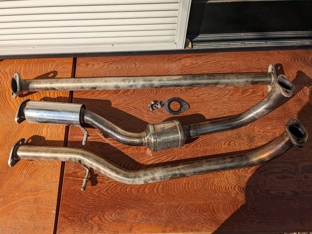 HA22S アルトワークス ストレートフロントパイプ Yahoo!オークション -「アルトワークス ha22s フロントパイプ」(自動車