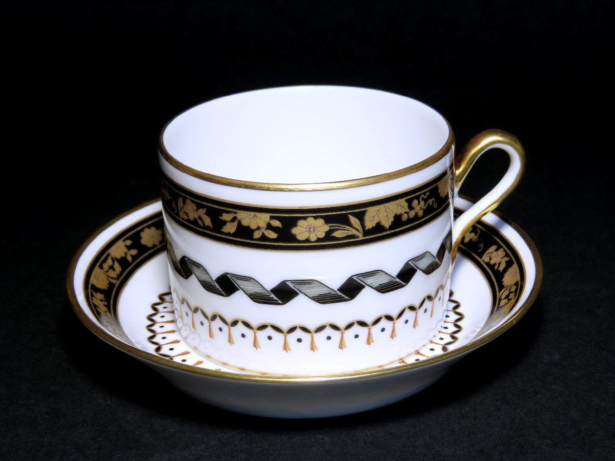 リチャードジノリ インペロダイヤモンド エスプレッソカップ&ソーサー おし