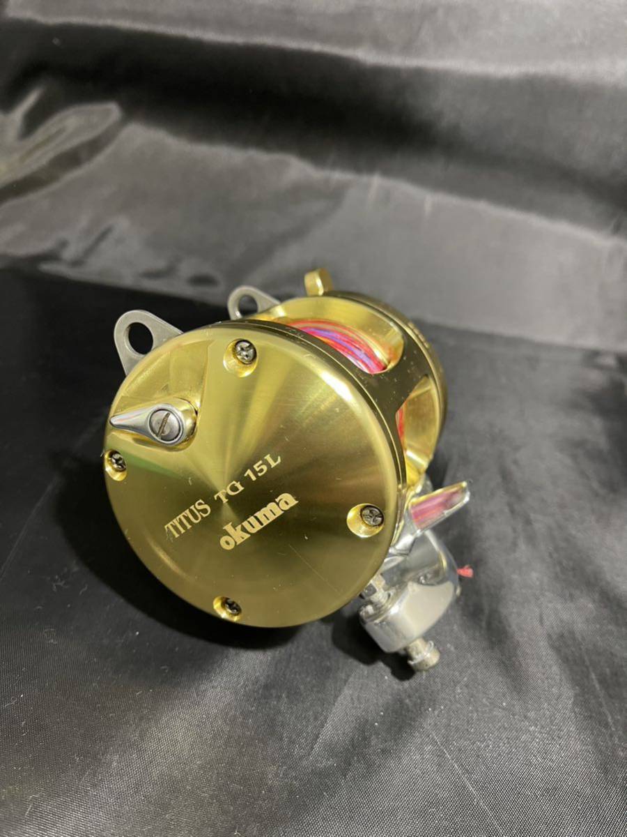 オクマ タイタス okuma TITUS TG15 泳がせ釣り アラ釣り レバー オクマ タイタス okuma TITUS TG15 泳がせ釣り アラ釣り レバー