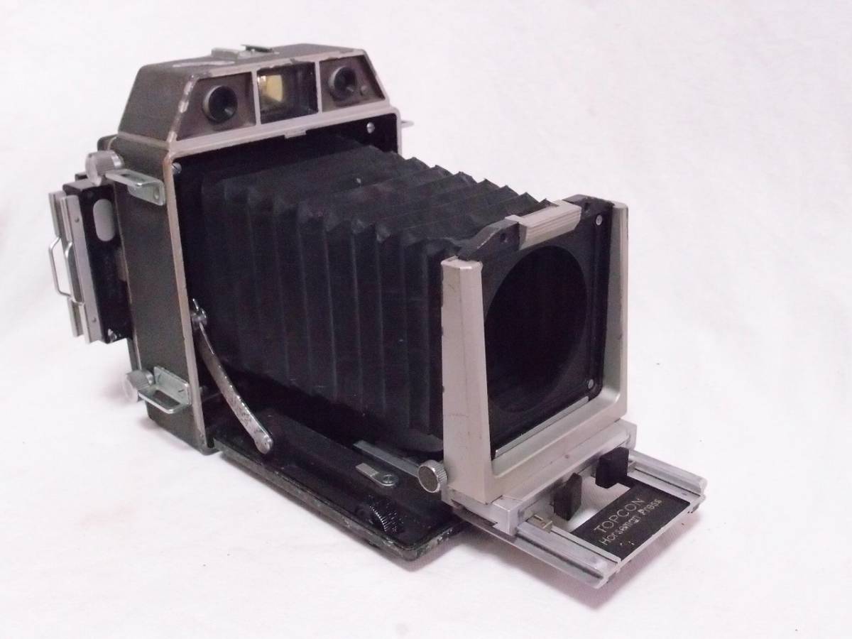 TOPCON トプコン 蛇腹カメラ HORSEMAN PRESS ジャンク 傷や汚れあり】ジャンク Topcon Horseman Press 960？ トプコン