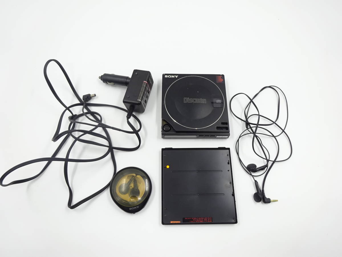 【やや傷や汚れあり】【当時物】SONY/ ソニー/D100/Discman/ディスクマン/CDプレーヤー/FMステレオトランスミッター