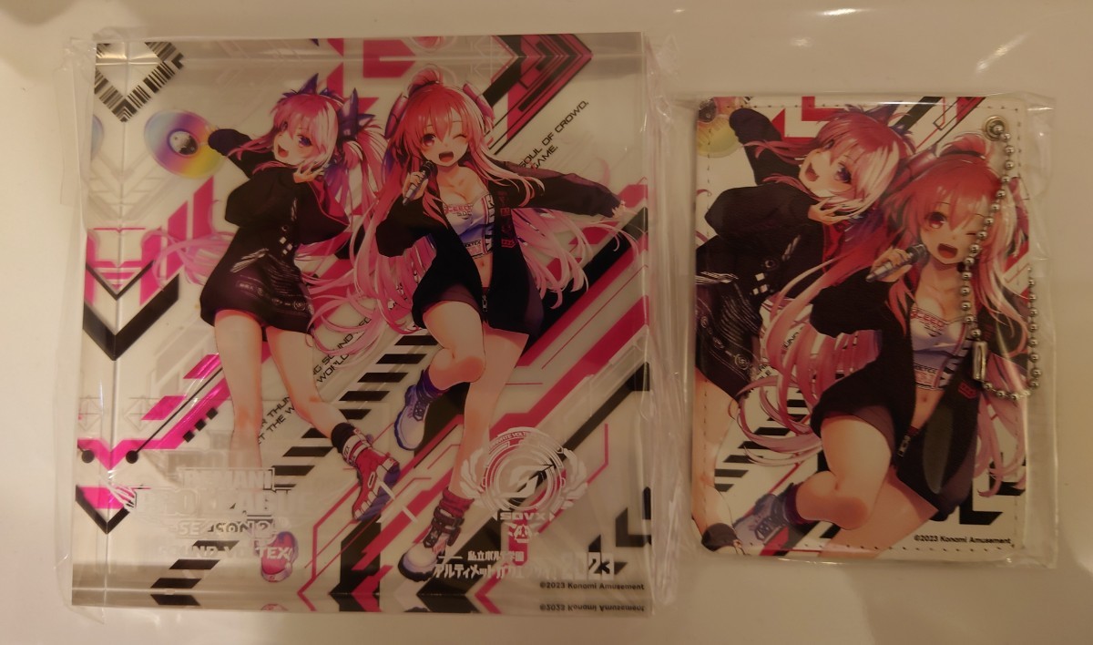 SOUND VOLTEX ポスター＆筐体装飾品+その他グッズセット