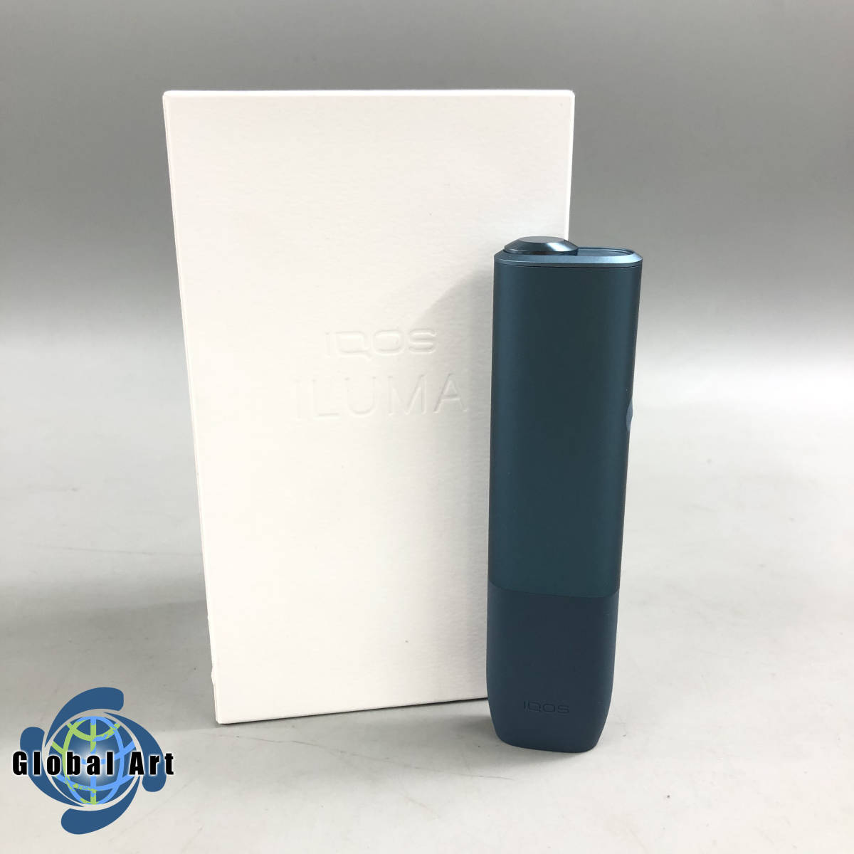 iQOS アイコス 3 マルチ ネイビー 3週間程度使用の未登録中古美品　純正シリコンカバー付き iQOS 3 MULTI アイコス3 マルチ 動作良好 本体のみ 電子タバコ