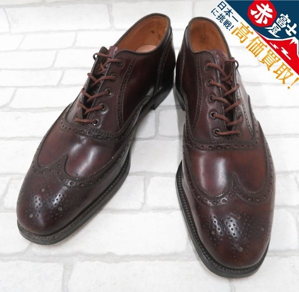 Alden製 Brooks Brothers別注 USA製 プレーントゥ 7E