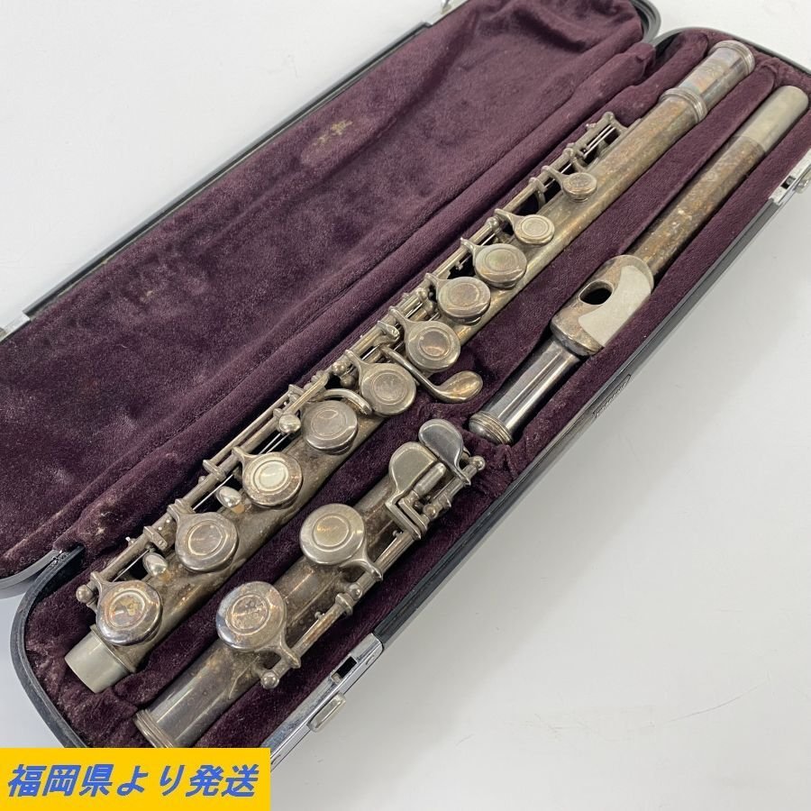 YAMAHAフルート211sⅡ 全体的に状態が悪い】YAMAHA ESTABLISHED IN
