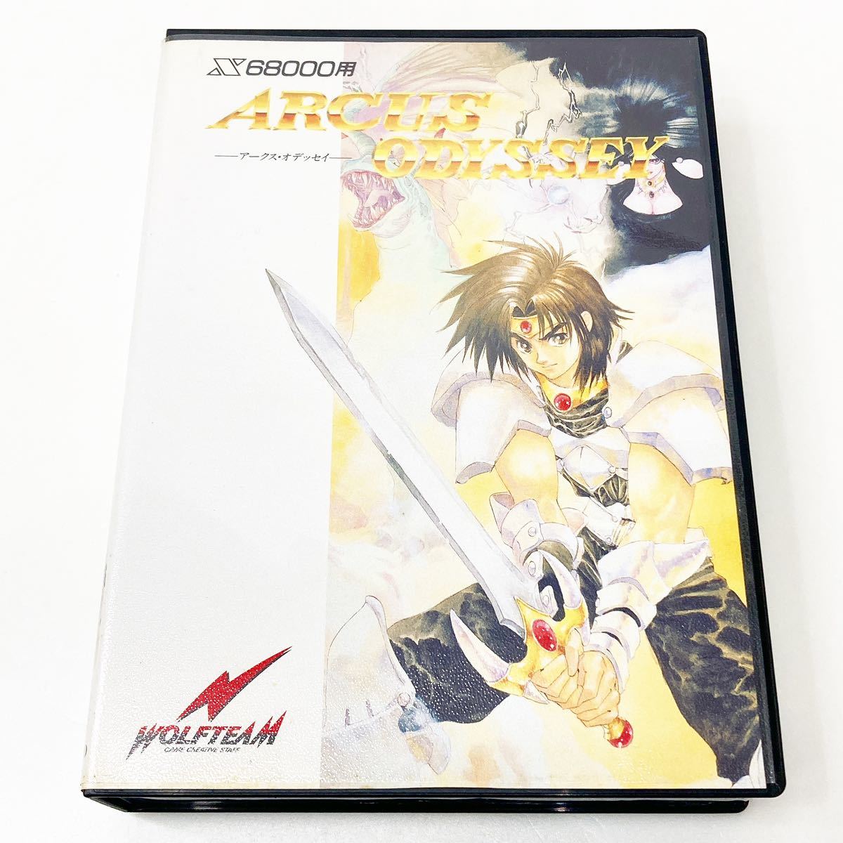 やや傷や汚れあり】X68000 ARCUS ODYSSEY アークスオデッセイ 5インチ