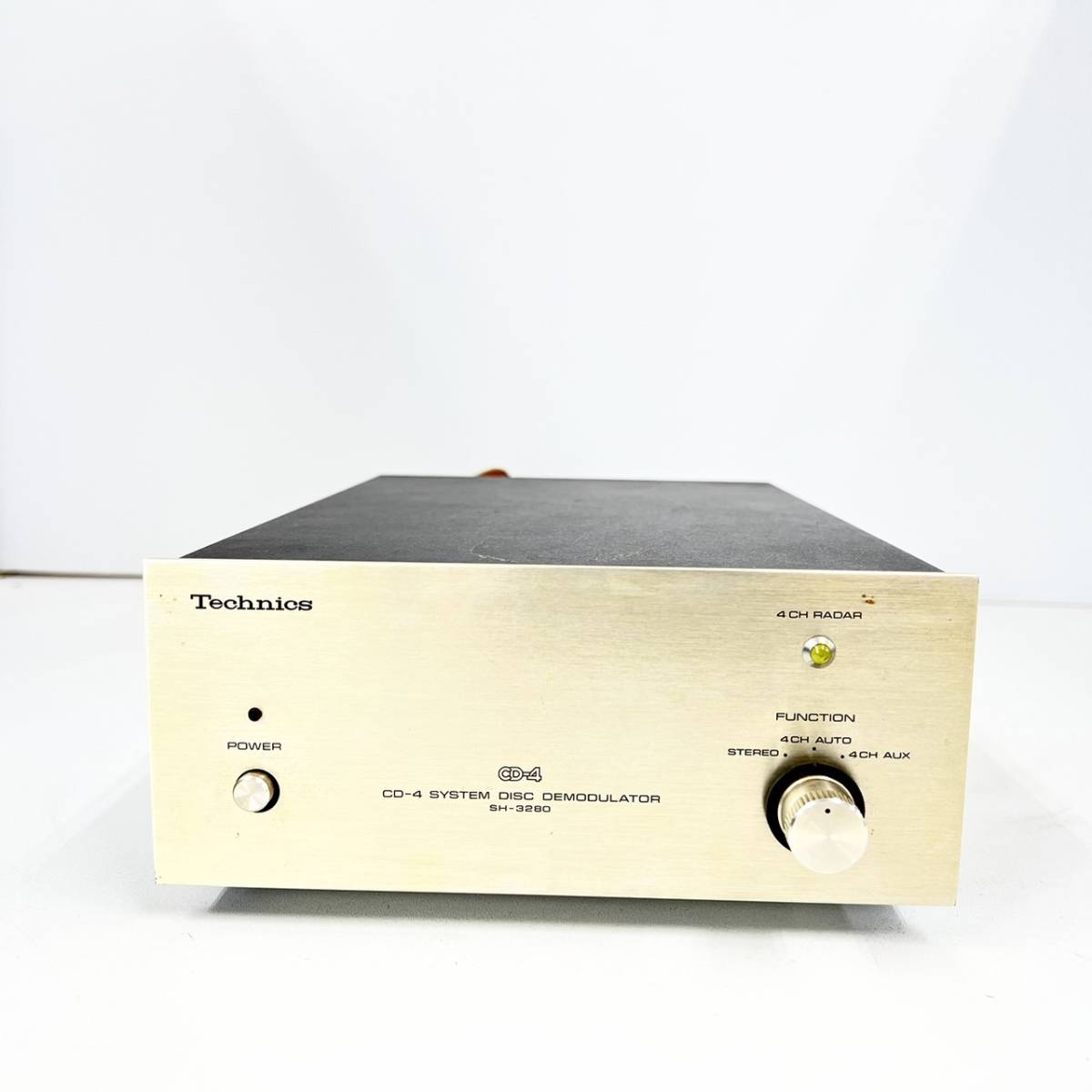 傷や汚れあり】H049/ Technics SH-3280 CD-4 SYSTEM DISC