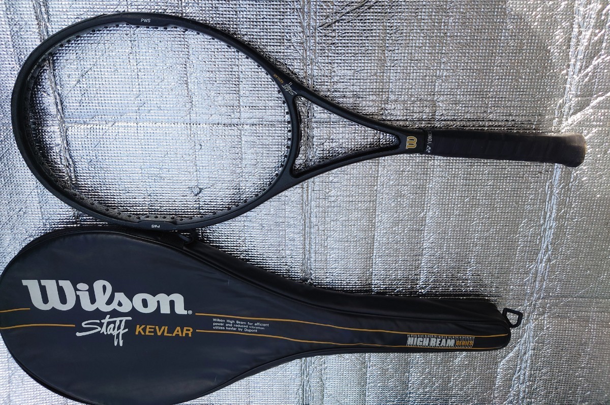 中古 テニスラケット Wilson HIGH BEAM Staff KEVLAR ☆Wilson 中古 テニスラケット Wilson HIGH BEAM Staff KEVLAR ☆Wilson