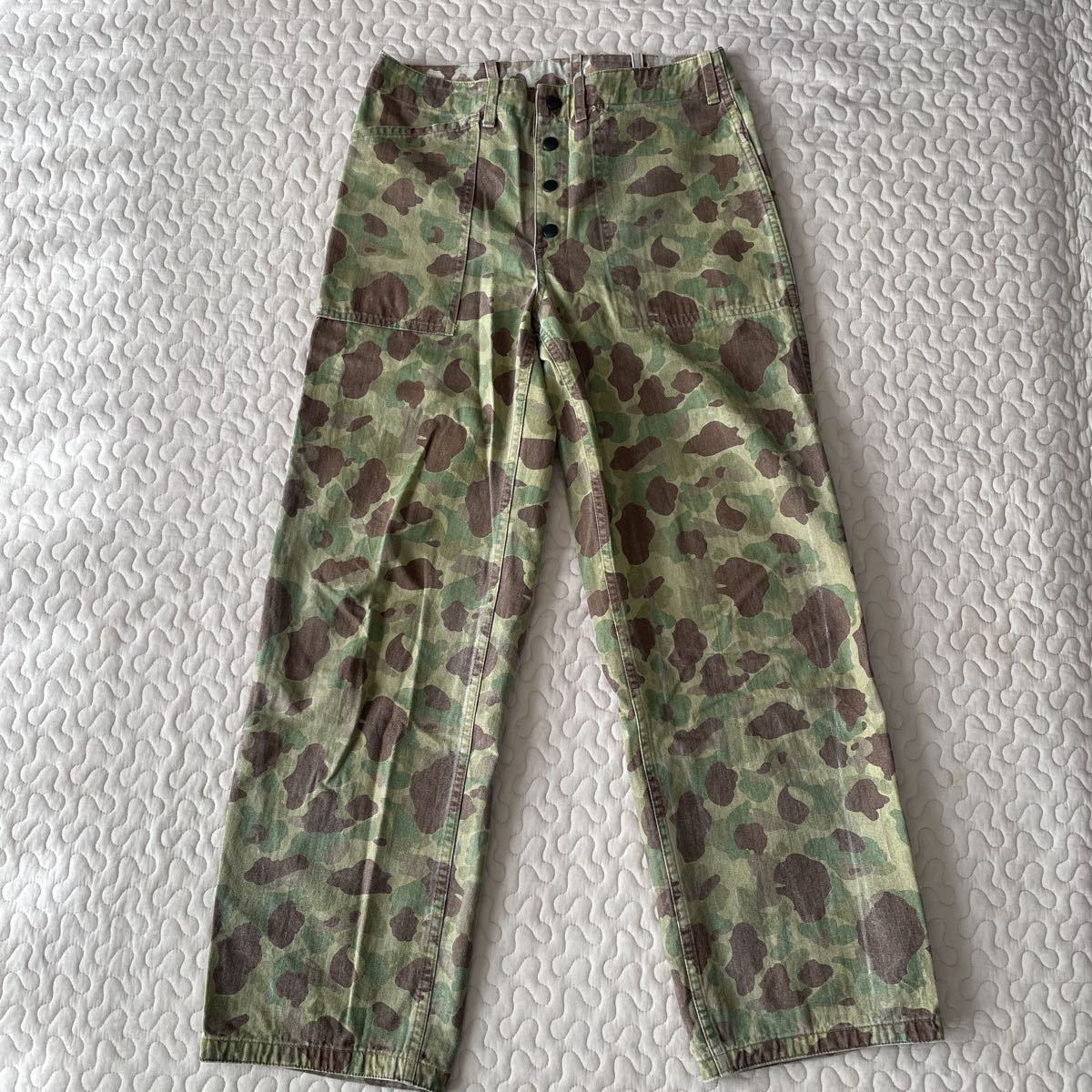 スペシャルビンテージ！ P-42 USMC HBT フロッグスキン 大戦 1st やや