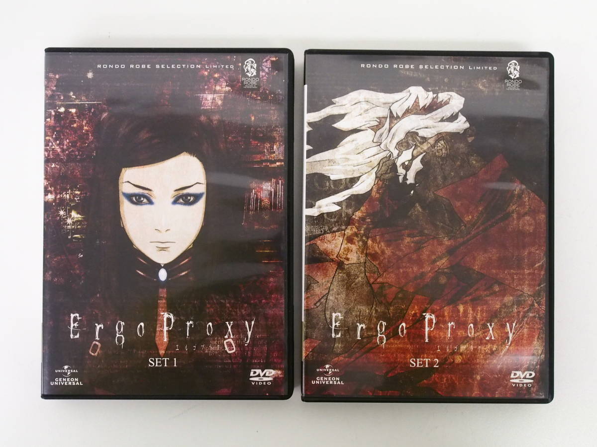 傷や汚れあり】EF1173/Ergo Proxy SET 1-2 期間限定生産 DVDの落札情報
