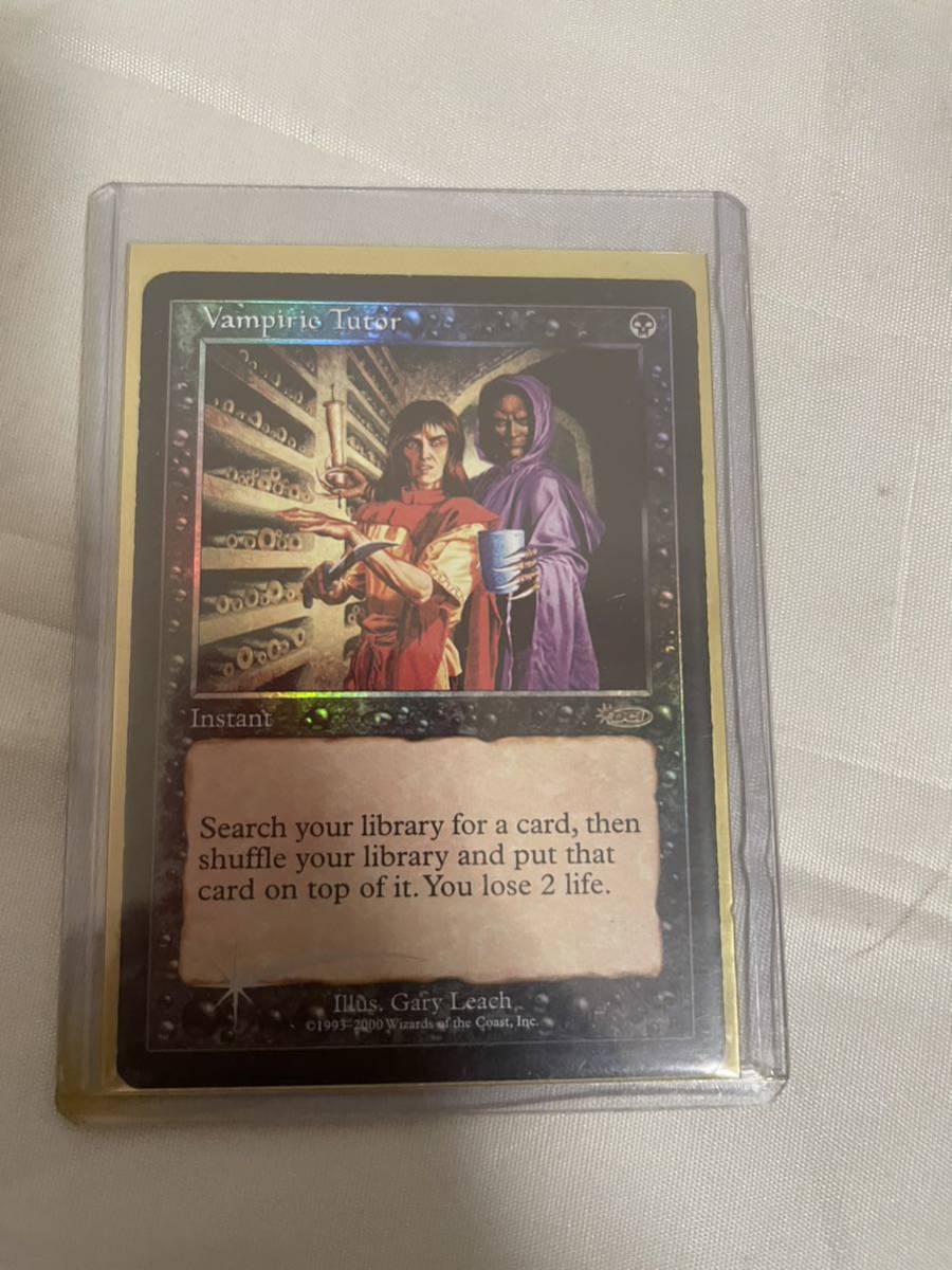 吸血の教示者 ジャッジ褒賞 / Vampiric Tutor foil Foil】《吸血の教示者/Vampiric Tutor》[EMA] 黒R | 日本最大級