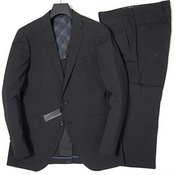 メンズ スーツ ジャケット MODA RITORNO ネイビー 広まら 美品 A7
