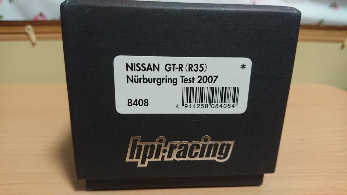 HPI HPI8415 1/43 NISSAN GT-R SPEC V R35 NURBURGRING TEST CAR