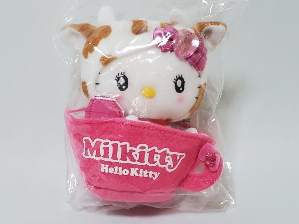希少 激レア ハローキティ ミルキティ 牛 ミルク 2009 マスコット 目立った傷や汚れなし】激レア 非売品 サンリオ ハローキティ ポップ