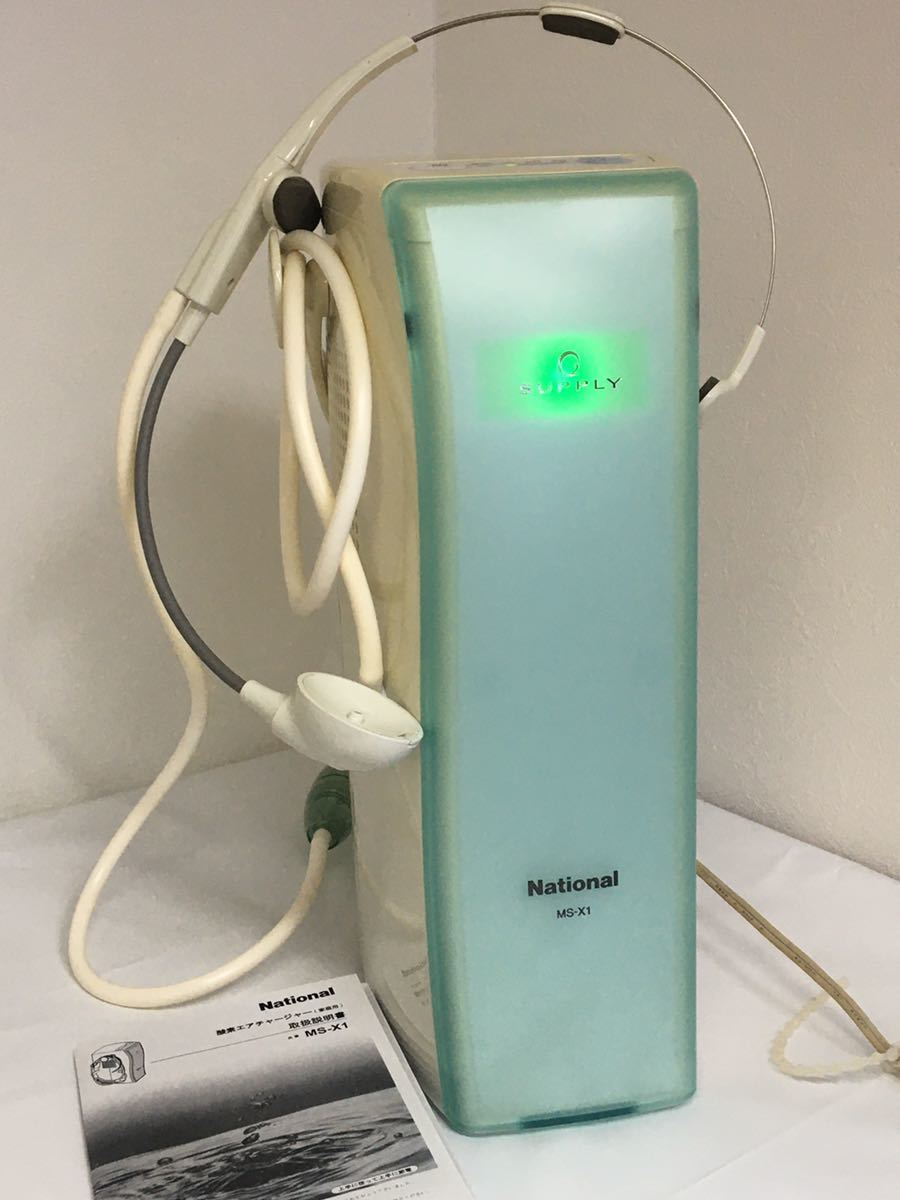 National MSーＸ100 酸素チャチャ(酸素発生器) Amazon | パナソニック 酸素エアチャージャー MS-X100-G