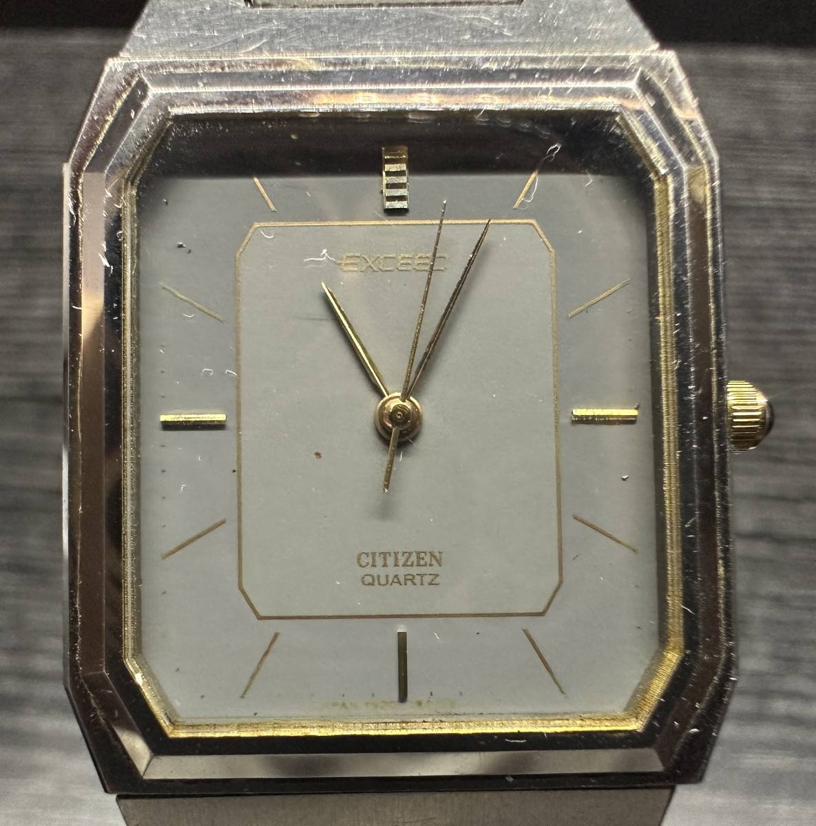 その他 D 傷や汚れあり】腕時計 CITIZEN QUARTZ EXCEED 1930-191081 J SEVEN 7