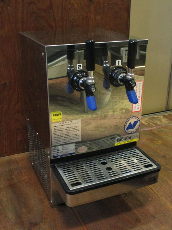 生ビールディスペンサー TRB-48WA 100V ビアサーバー 東京冷熱株式会社 ...