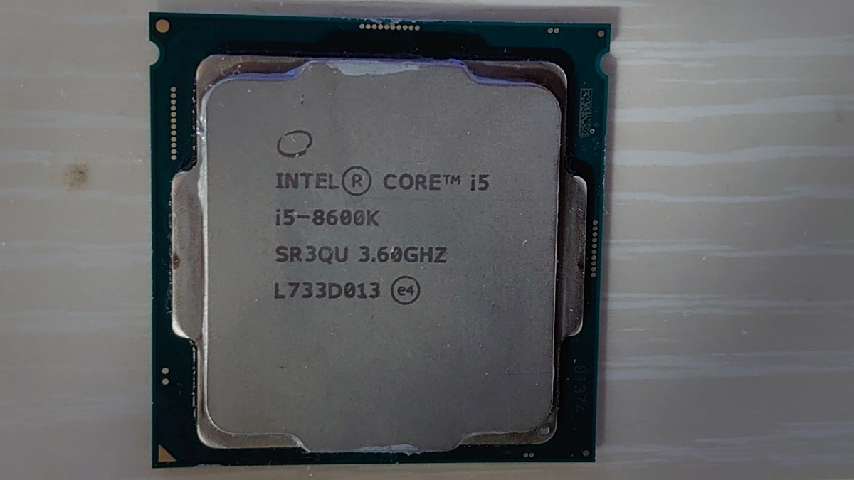 Intel Core I5 8600k 6x 3.60 Ghz So 1151 Wof aucfree.com