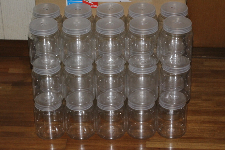 硬質クリアボトル 800cc 50本 昆虫飼育用 硬質クリアボトル 800cc 50個 800