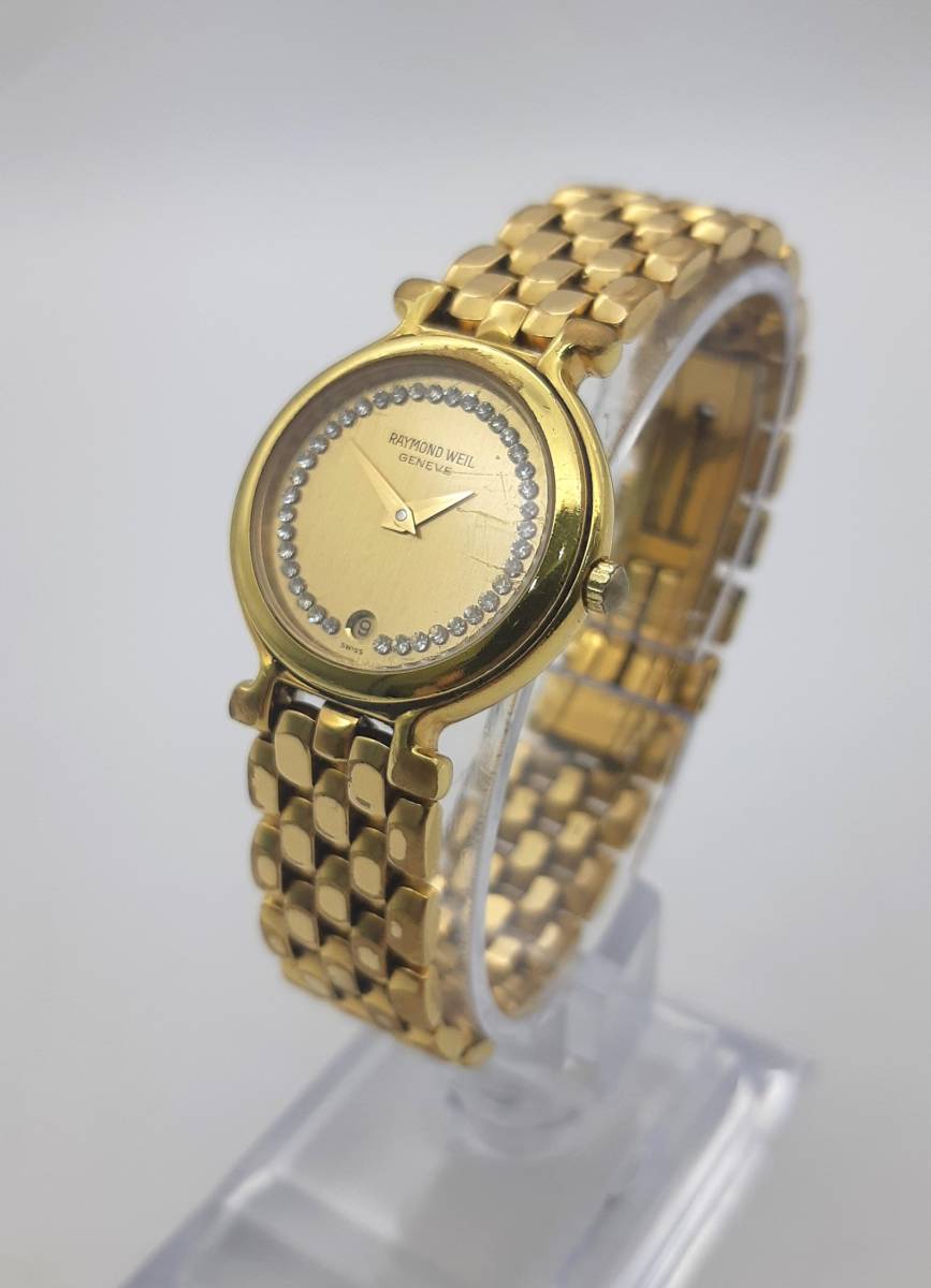 RAYMOND WEIL レイモンド ウィル K18コーティング 腕時計 希少 美品 RAYMOND WEIL レイモンドウィル 18K 腕時計 稼働品