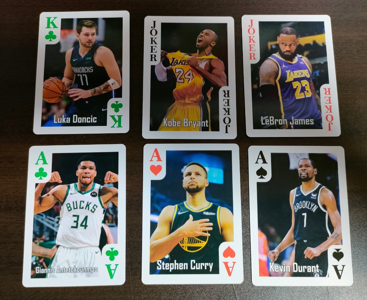 未使用】NBA トランプ 2002 レイカーズ レブロン・ジェームズ